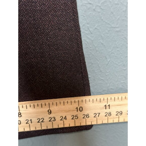 New York and Company The Wide Leg Pant Women's 10 Brown High-Rise NWOT - Picture 6 of 12